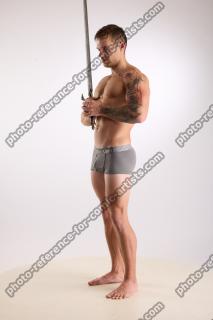 Piero Guard Sword Pose 